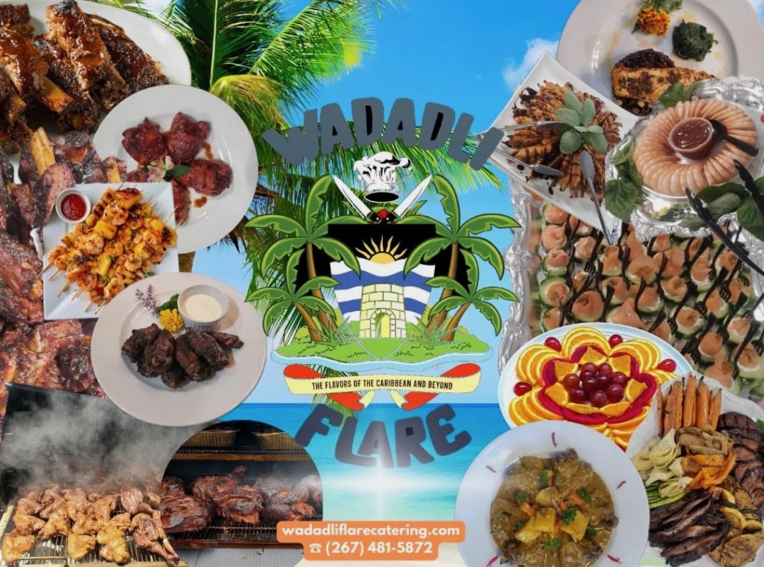 Wadadli Flare Catering - Diverse Cuisine Collage