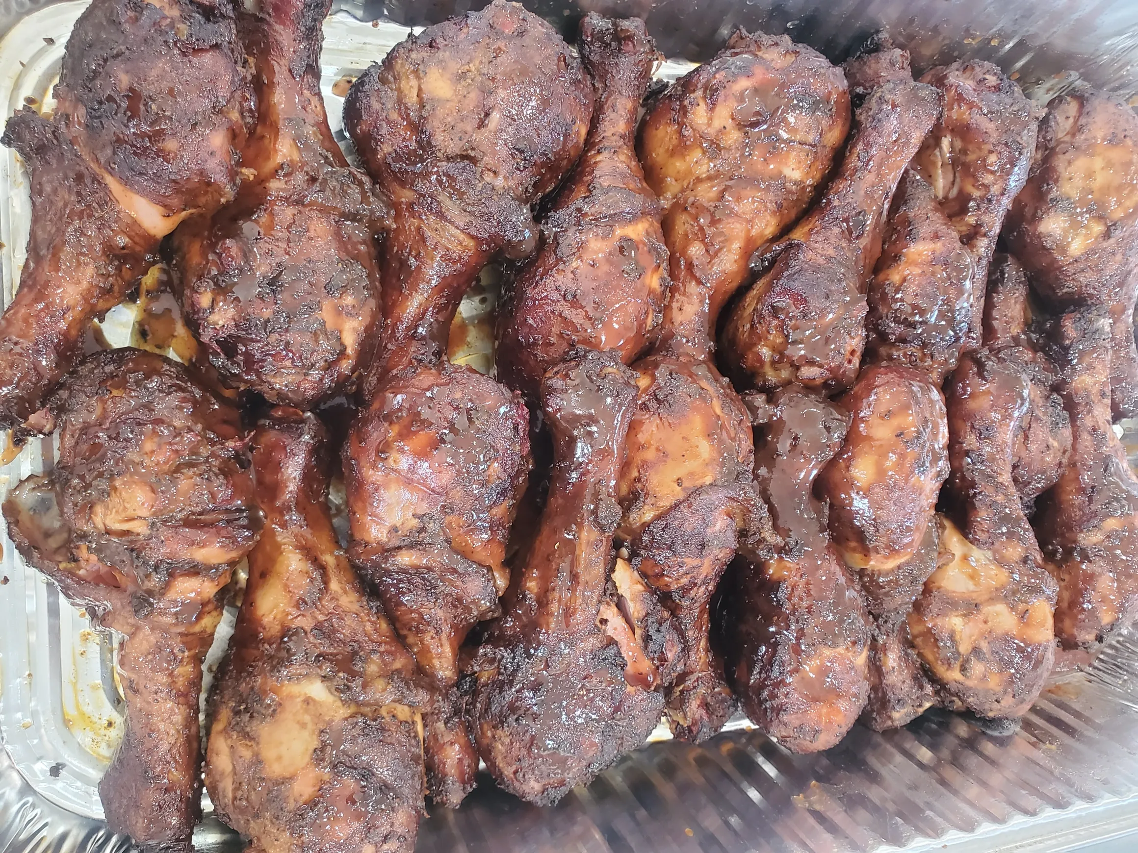 Glazed Chicken Wings - Wadadli Flare Catering