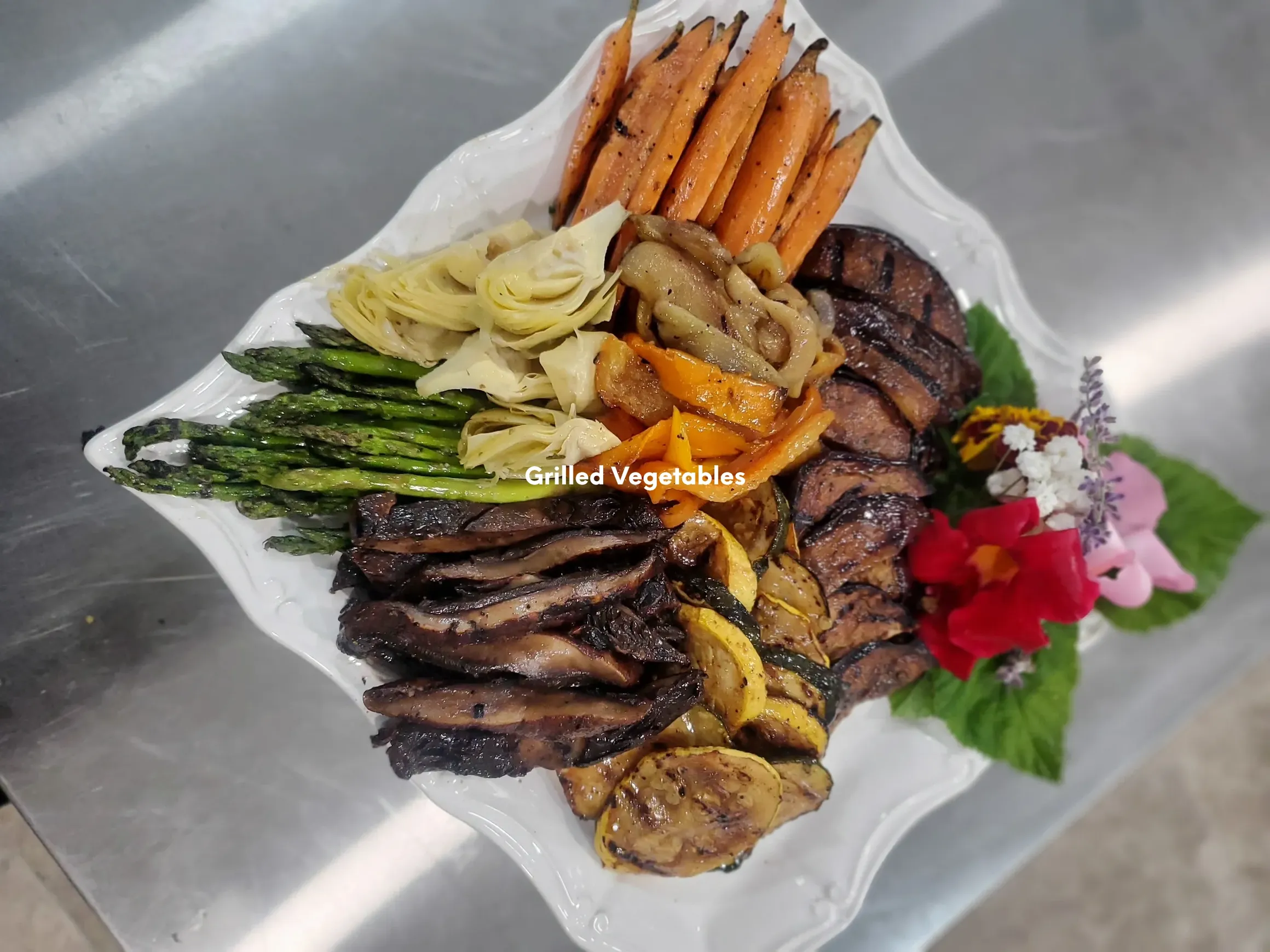Grilled Vegetables - Wadadli Flare Catering